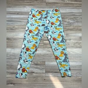 Disney Parks Exclusive • Dogs of Disney Leggings • Size Large EUC 🩵